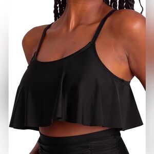 SHAPERMINT Women's Ruffled Bikini Top‎